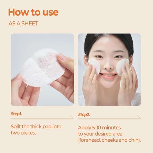 Skinfood: CARROT CAROTENE CALMING WATER PAD 2EA