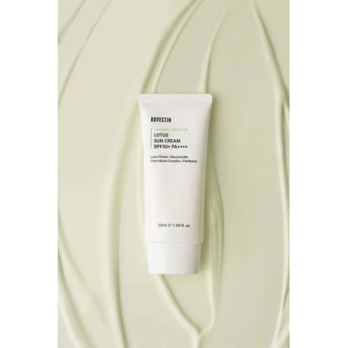 Rovectin: Calming Lotus Sun Cream SPF50+ PA++++ 50ml
