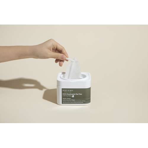 Mary&May: CICA Houttuynia Tea Tree Calming Mask 30ea/400g