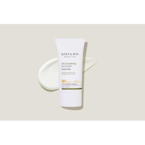 Mary&May: CICA Soothing Sun Cream SPF50+ PA++++ 50ml