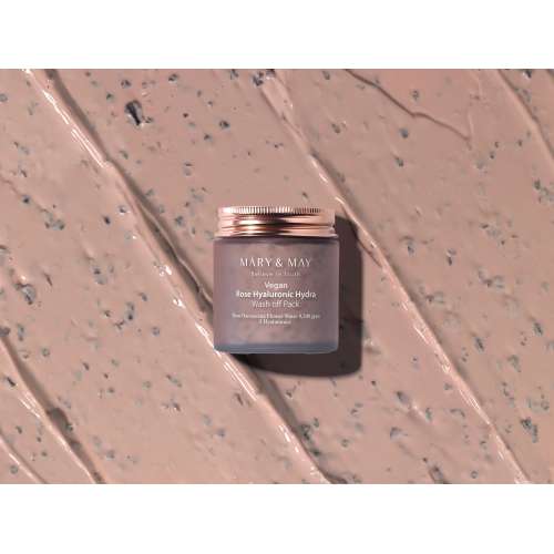 Mary&May: Rose Hyaluronic Hydra Wash off Pack 125g