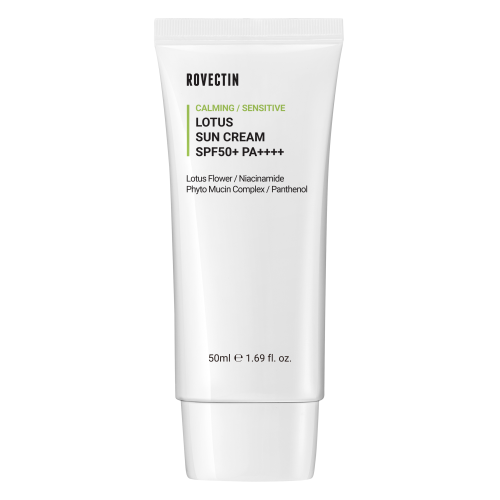 Rovectin: Calming Lotus Sun Cream SPF50+ PA++++ 50ml