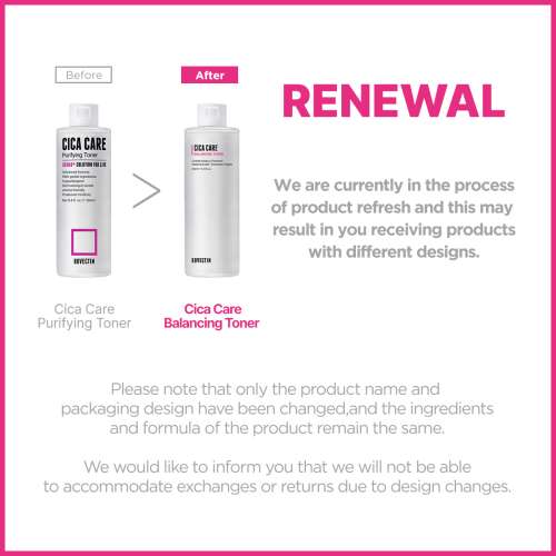 Rovectin: Cica Care Balancing Toner 260ml