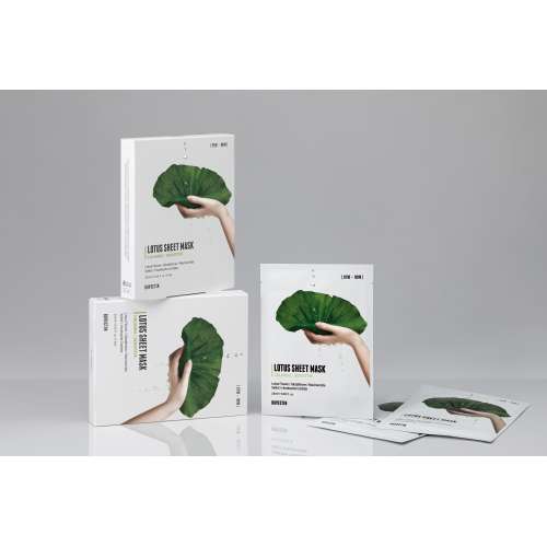Rovectin: Calming Lotus Sheet Mask 5ea 125ml