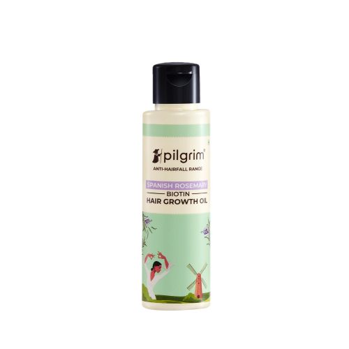 Pilgrim: Biotin Hair Growth Oil to Control Hair Fall -  100ml