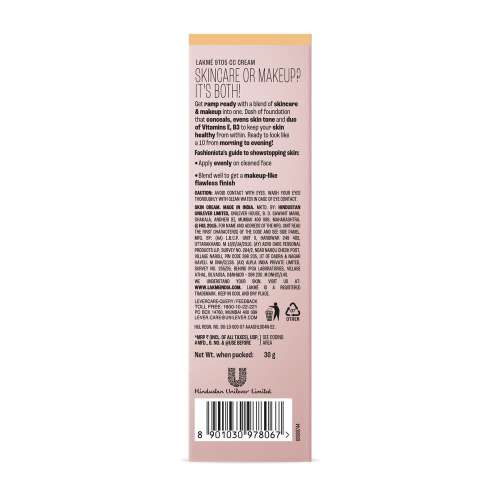 Lakme: 9 to 5 Complexion Care Face Cream Bronze