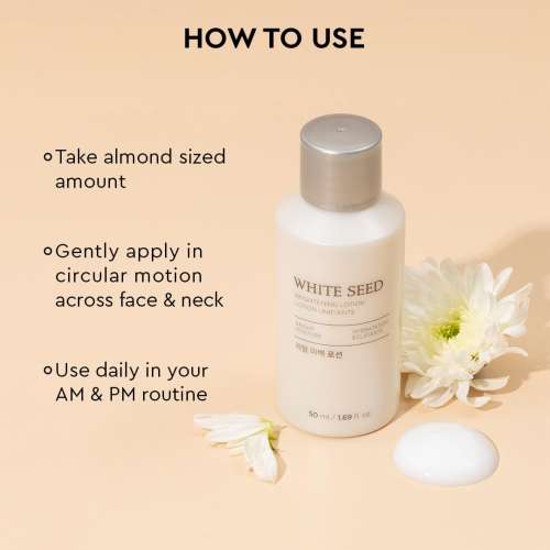 VT Cosmetics: White Seed Brightening Lotion (50ml)