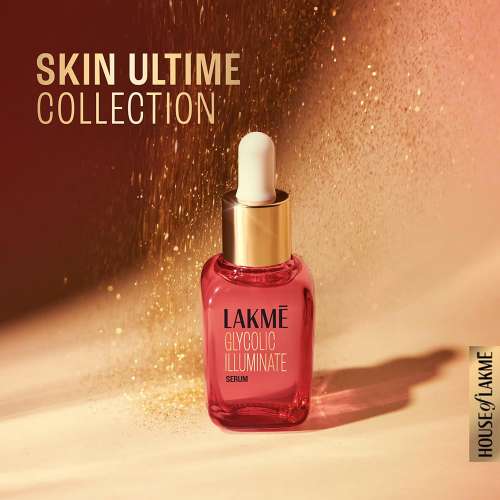 Lakme: Glycolic Illuminate Serum with 1% Glycolic Acid Reduces Dullness & Improves Texture