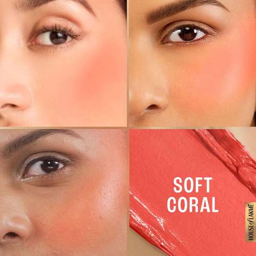 Lakme: 9 to 5 Powerplay Velvet Creme Blush Soft Coral