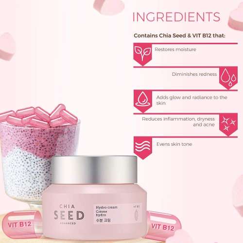 The Face Shop: Chia Seed Hydro Cream 25ml