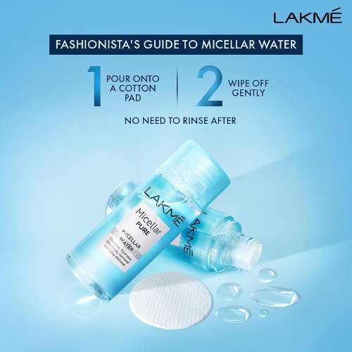 Lakme: Micellar Water for Makeup Removal 100ml