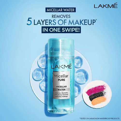Lakme: Micellar Water for Makeup Removal 100ml