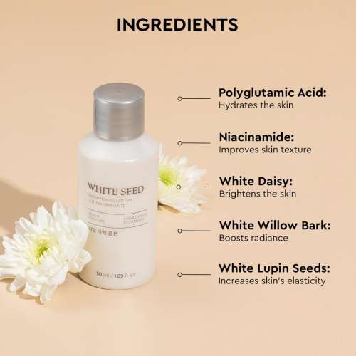VT Cosmetics: White Seed Brightening Lotion (50ml)