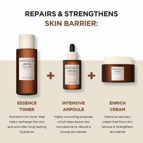 SKIN1004: Madagascar Centella Probio Cica Enrich Cream  | Calming Care | Sensitive Skin | Moisturizer | Barrier Support | 50Ml
