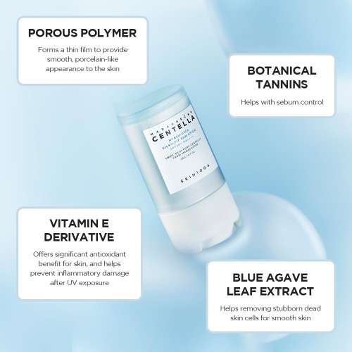SKIN1004: Madagascar Centella Hyalu-Cica Silky-fit Sun Stick | Calming Care | Sensitive Skin | UV Protection | Daily Sunscreen | 20gm