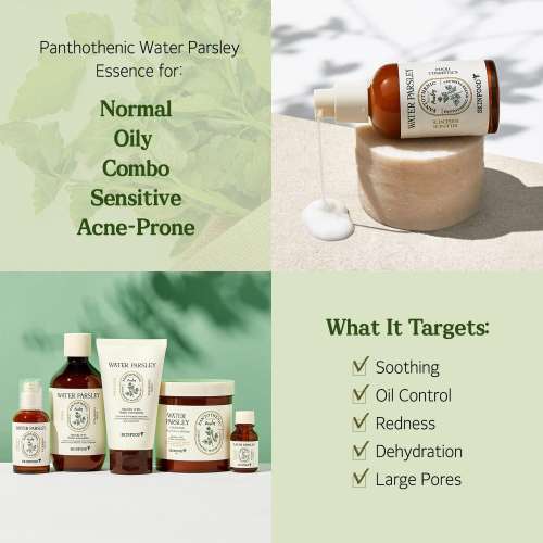 Skinfood: Pantothenic Water Parsley Silence Essence -70ml