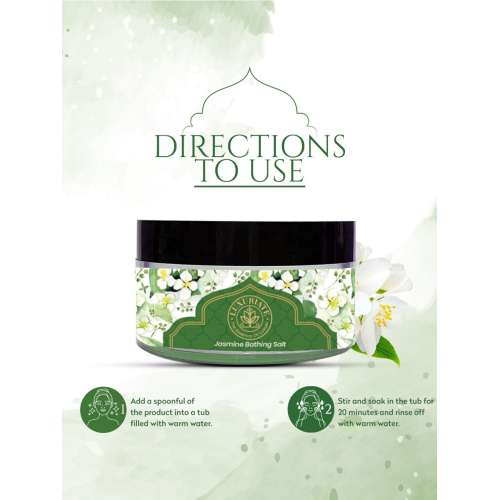 Luxuriate: Jasmine Bath Salt - 150gm