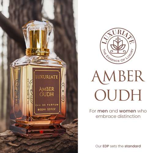 Luxuriate: Eau De Parfum Amber Oudh 100ml