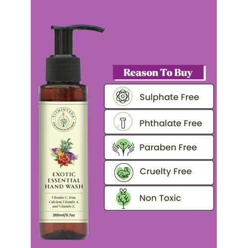 VITMINVEDA: Exotic Essentials Hand Wash 200ml