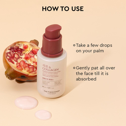 The Face Shop: Pomegranate And Collagen Volume Lifting Serum(30ml)
