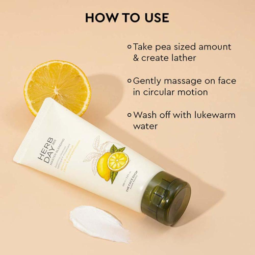 The Face Shop: Herbday 365 Masterblending Foaming Cleanser Lemon (100ml)