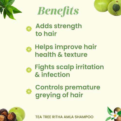 VITMINVEDA: Pure Tea Tree Shampoo 200ml