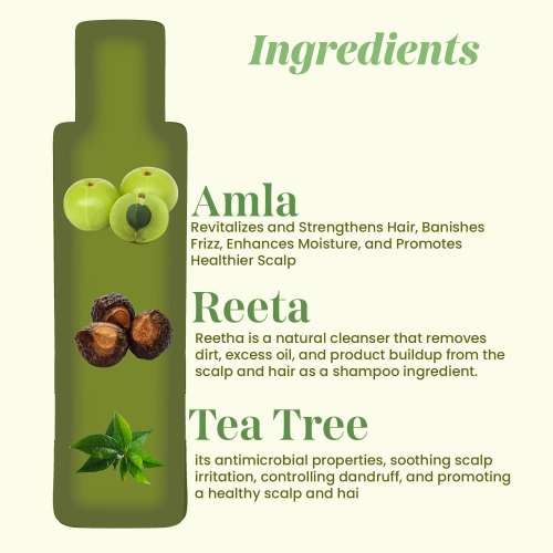VITMINVEDA: Pure Tea Tree Shampoo 200ml