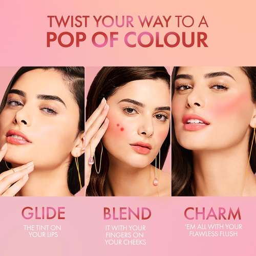 Lakme: Lip Love Lip & Cheek Fiery Red
