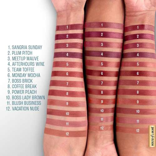 Lakme: 9 to 5 Hya Matte Lipstick Team Toffee