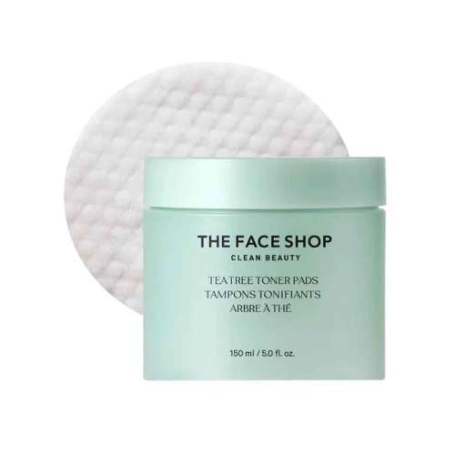 The Face Shop: Tea Tree Toner Pads - 150ml