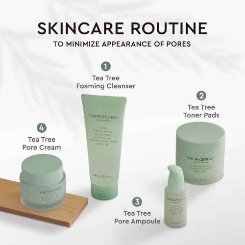 The Face Shop: Tea Tree Toner Pads - 150ml