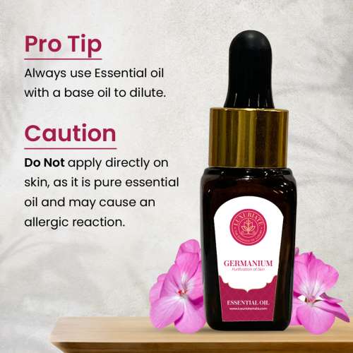 Luxuriate: Geranium Essential Oil - 10ml