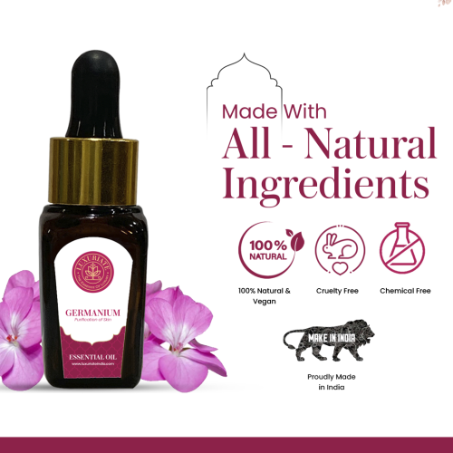 Luxuriate: Geranium Essential Oil - 10ml