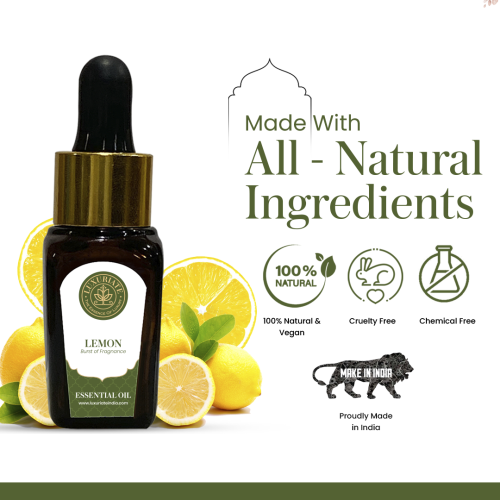 Luxuriate: Lemon Essential Oil - 10ml