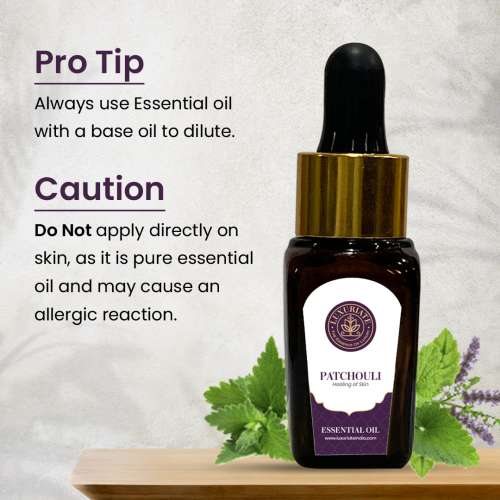 Luxuriate: Patchouli Essential Oil - 10ml