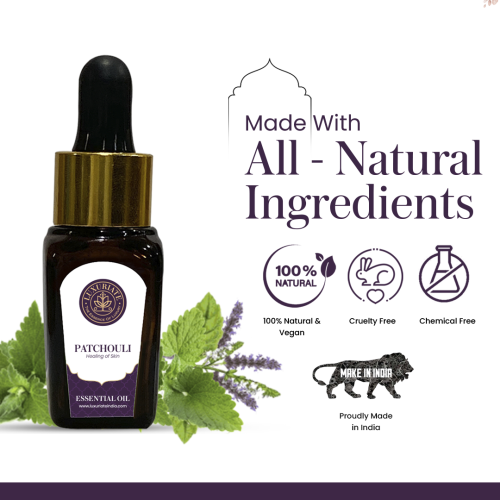 Luxuriate: Patchouli Essential Oil - 10ml