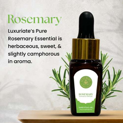 Luxuriate: Rosemary Essential Oil - 10ml