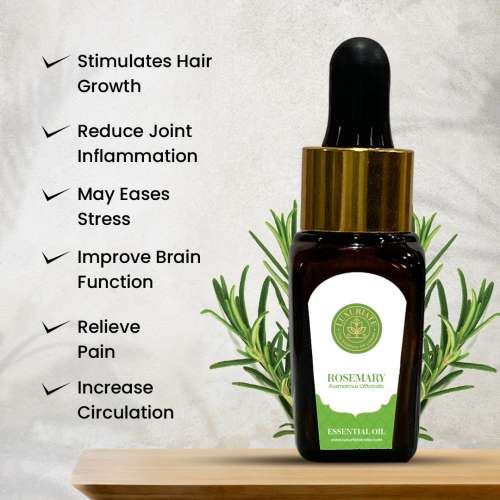 Luxuriate: Rosemary Essential Oil - 10ml