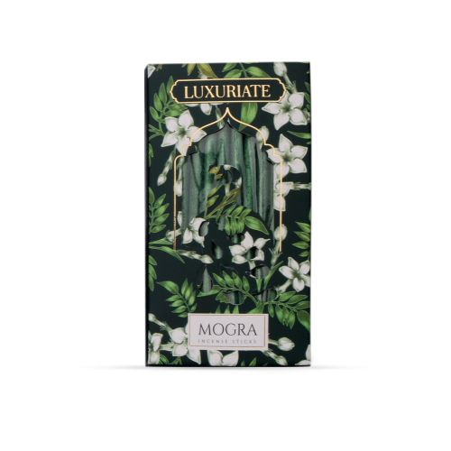Luxuriate: Mogra Fragrant Natural Bambooless Incese  Pack of 20 sticks (50gm)