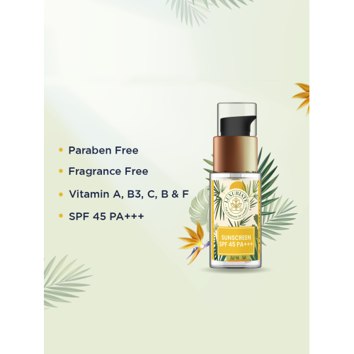 Luxuriate: Vitamin C Sunscreen Cream SPF 45 PA+++ - 30ml