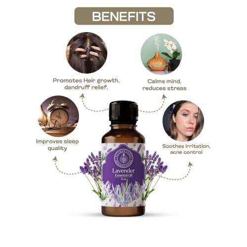 VITMINVEDA: Pure Lavender Luxury Essential Oil Premium 15ml