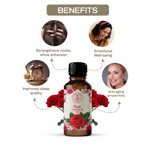 VITMINVEDA: Real Rose Pure Essential - 15ml