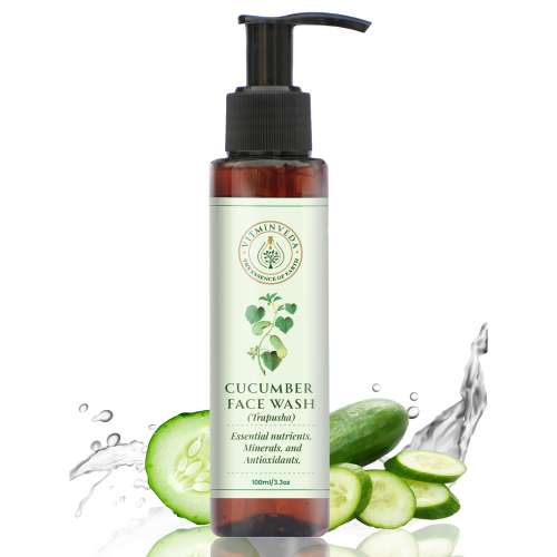 VITMINVEDA: Natural Cucumber Face Wash 100ml