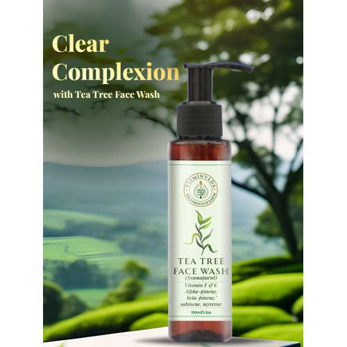 VITMINVEDA: Natural Tea Tree Face Wash 100ml
