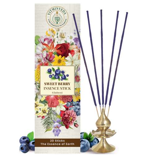 VITMINVEDA: Berry Blast Natural Incense Stick Agarbatti 100gm