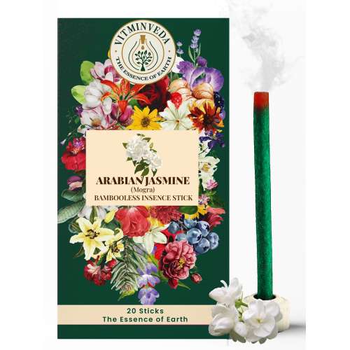VITMINVEDA: Mogra Bambooless Incense Stick Agarbatti 100gm