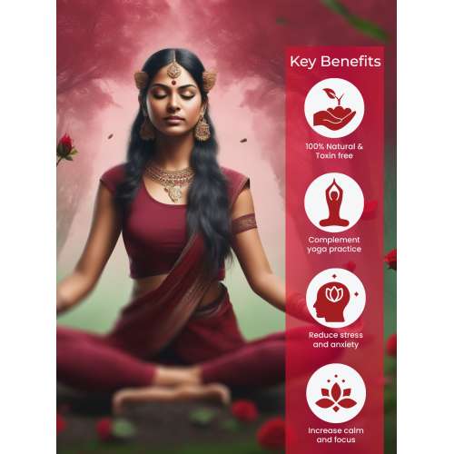 VITMINVEDA: Rose Natural Incense Stick Agarbatti 100gm