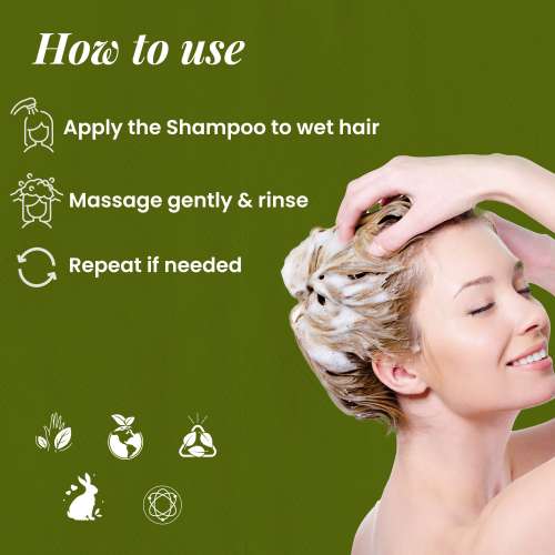 VITMINVEDA: Pure Moroccan Argan Shampoo 200ml
