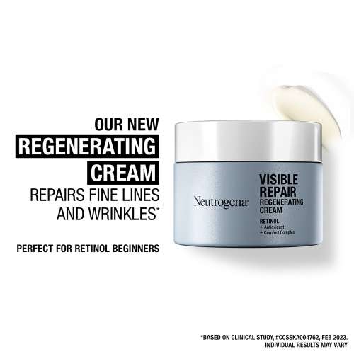 Neutrogena: Visible Repair Regenerating Cream 50gm