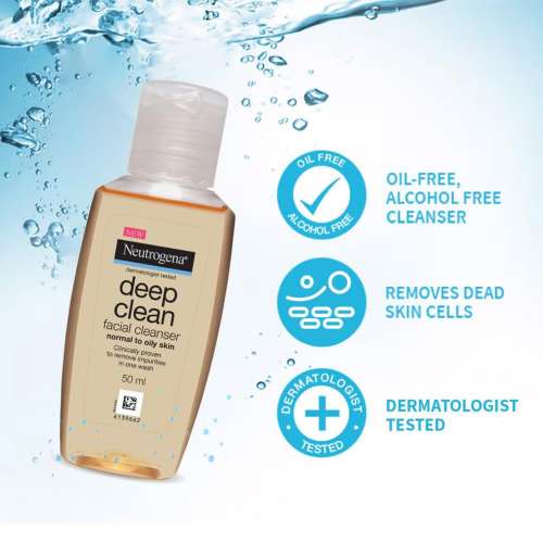 Neutrogena: Deep Clean Facial Cleanser 50 ml